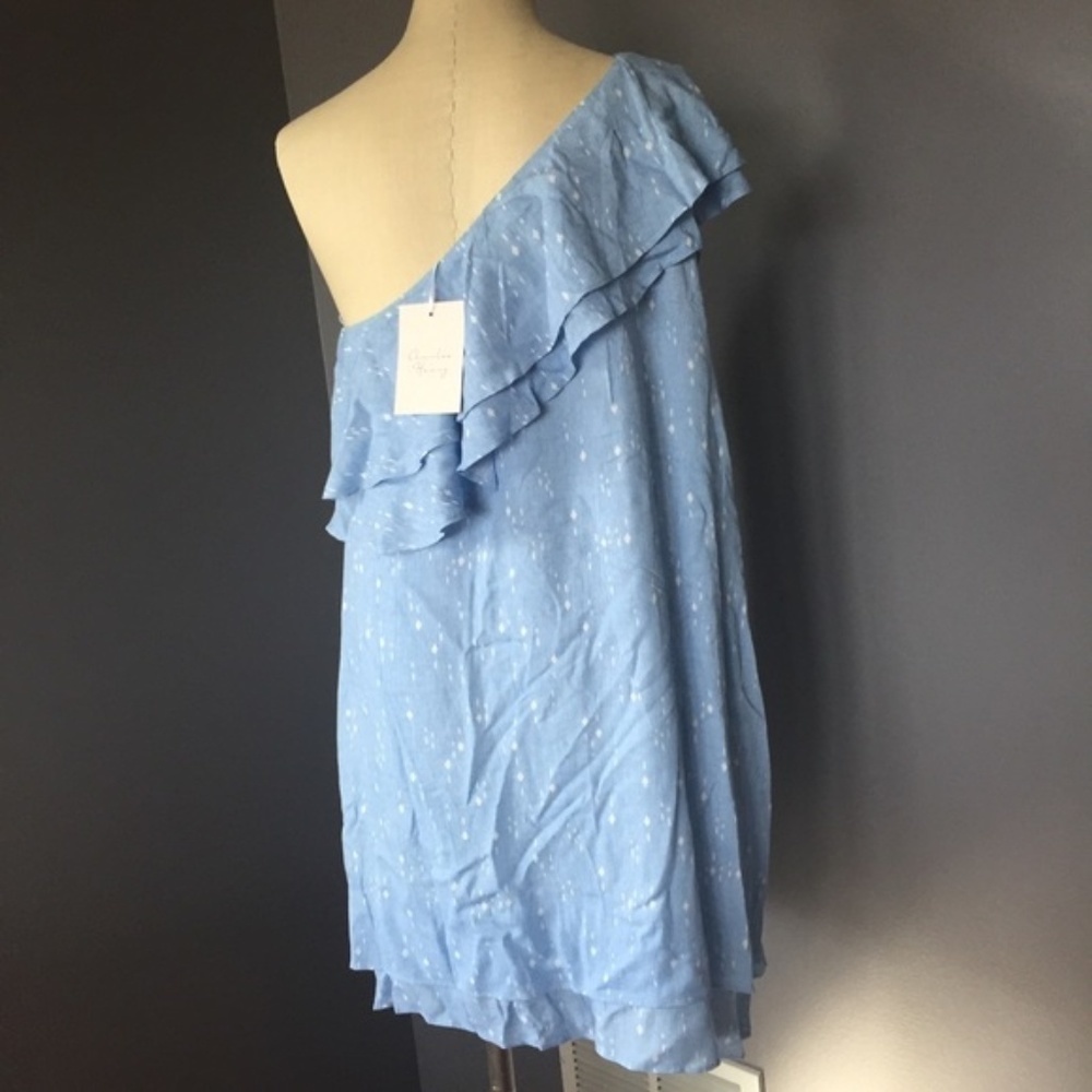 Charles Henry Diamo One Shoulder Dress L